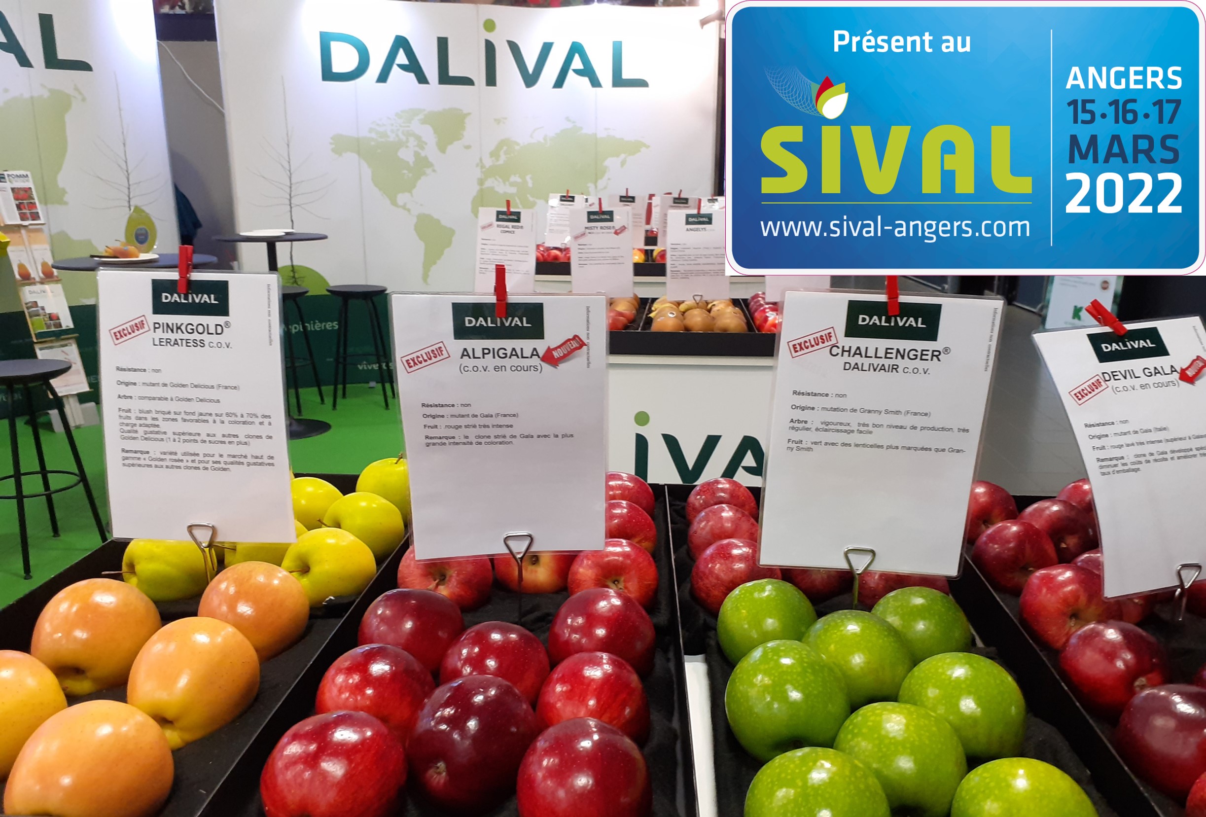 Dalival auf der Messe SIVAL 2022