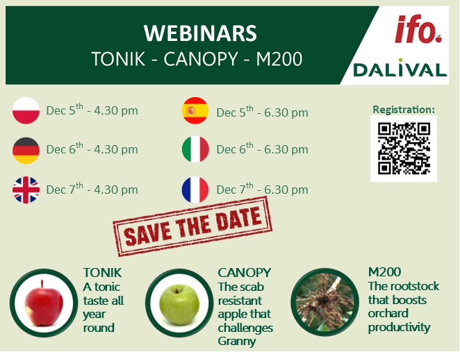 Webinar of varietal presentation from Dalival / IFO